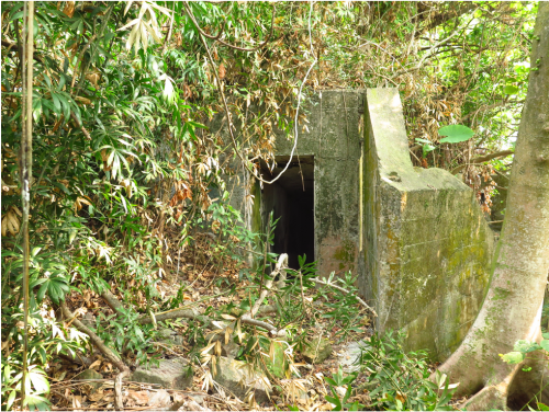 No.1 Magazine, located below No.1 gun emplacement (photo credit: Professor Lawrence Lai)